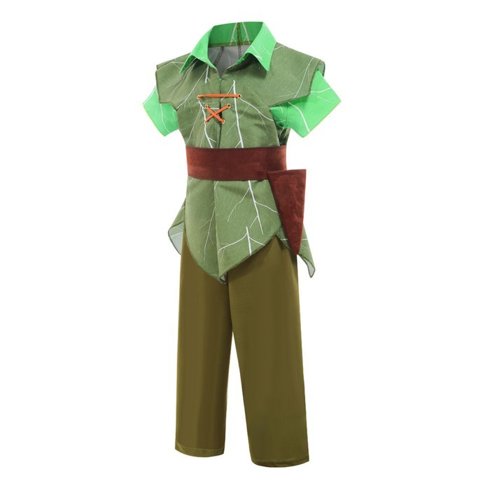 Green Elf Peter Pan Peter Pan Performance เครื่องแต่งกาย Peter Pan Christmas Children Party Boy Dres