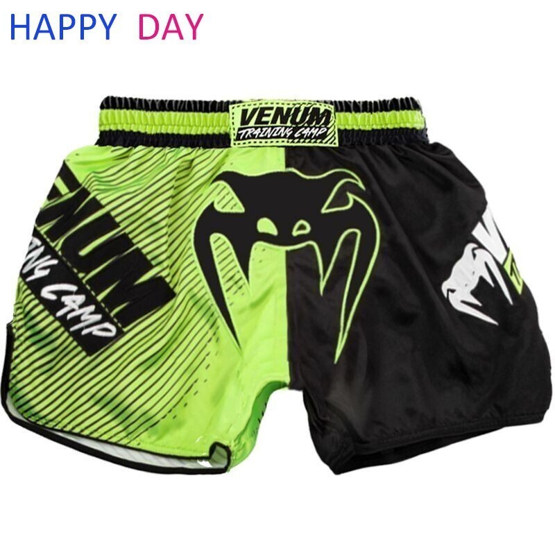 กางเกงขาสั้น MMA Fighting Boxing Thai Mesh Shorts