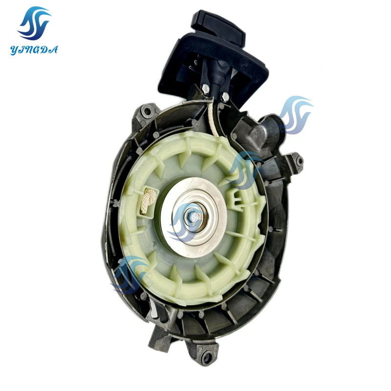 Aftermarket 61N-W1571-10-00 Starter Assy Part for Yamaha,Parsun,Hidea 25HP 30HP 2 Stroke Outboard E