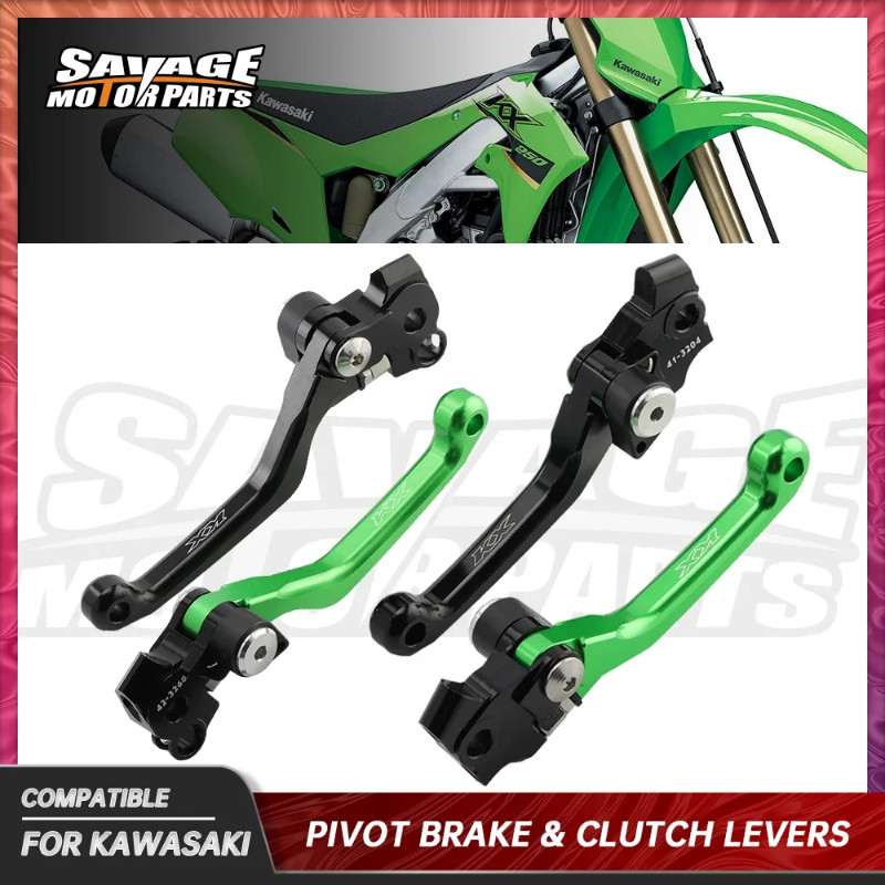For KAWASAKI KX250 KX250X 2021-2024 Pivot Brake Clutch Levers KX 250 250X Motorcycle Accessories Ha