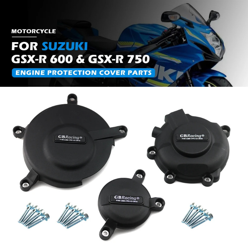 GB Racing GSX-R600 06-09& 10-19 Motorcycles Engine cover Protection Case For SUZUKI GSX-R750 06-09