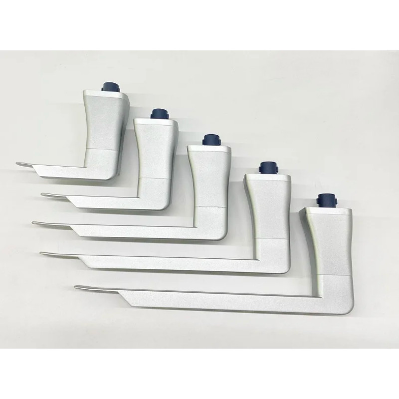 Veterinary Video Laryngoscope Reusable Sterilizable Blades,4.5 inch Touch screen,5 Stainless Steel