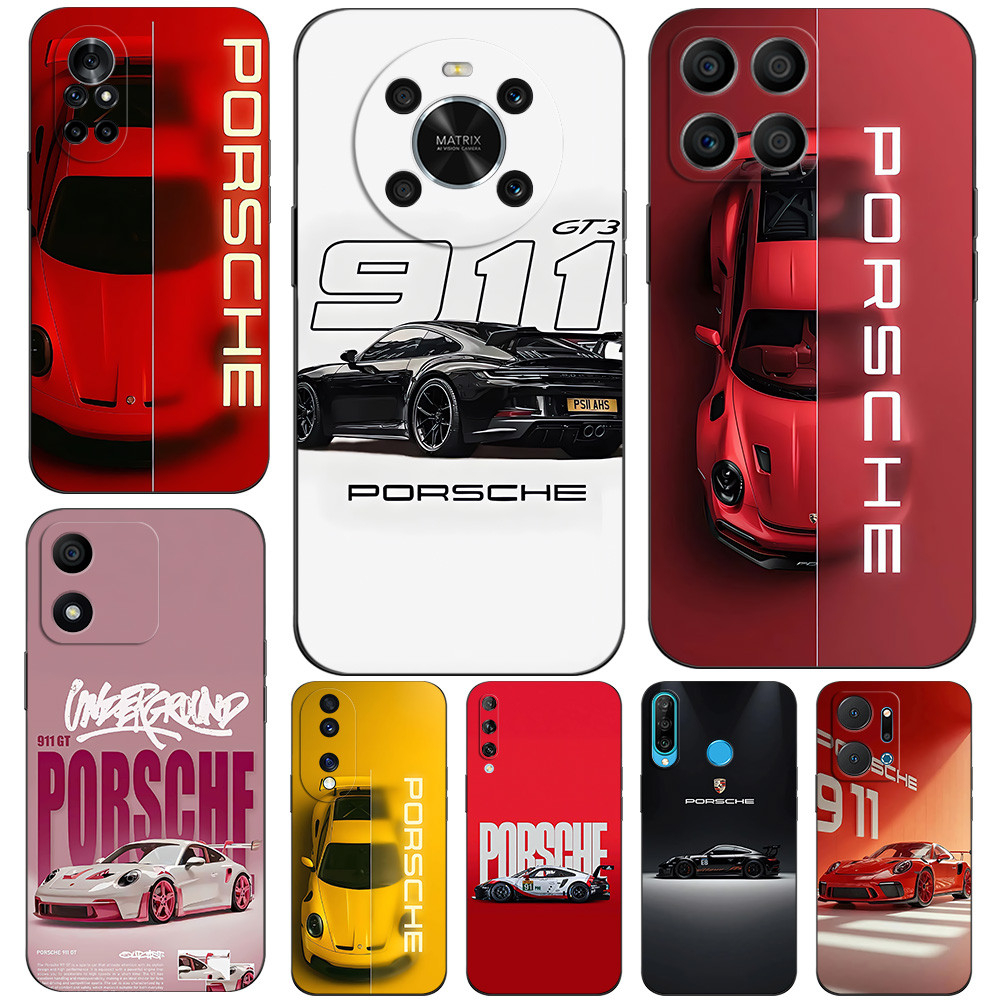 เคสสําหรับ Honor 30 pro 30 30S pro plus เคสโทรศัพท์ GT GT3 Porsche แฟชั่นรถ
