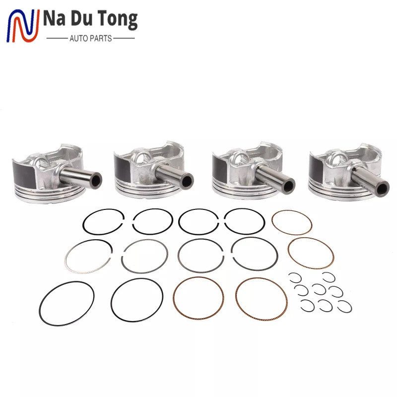25192330 4x Engine Pistons & Rings for Chevy Sonic 12-18 1.8L 2H0   55567934