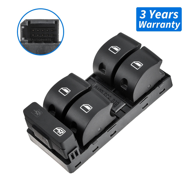 Master Window Control Switch 8E0959851,8E0959851D,8E0959851B,8E0959851B5PR For AUDI A4 B7 2004-2008