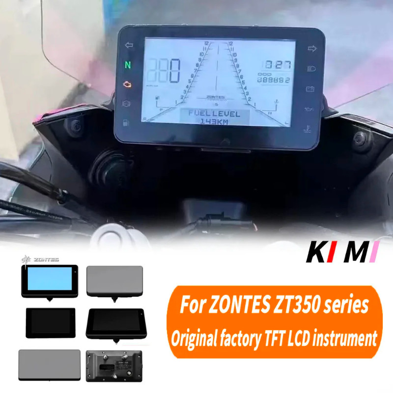 Motorcycle original TFT LCD instrument For ZONTES ZT350T-DEM R1 V1 VX T T1 X X1 GK S