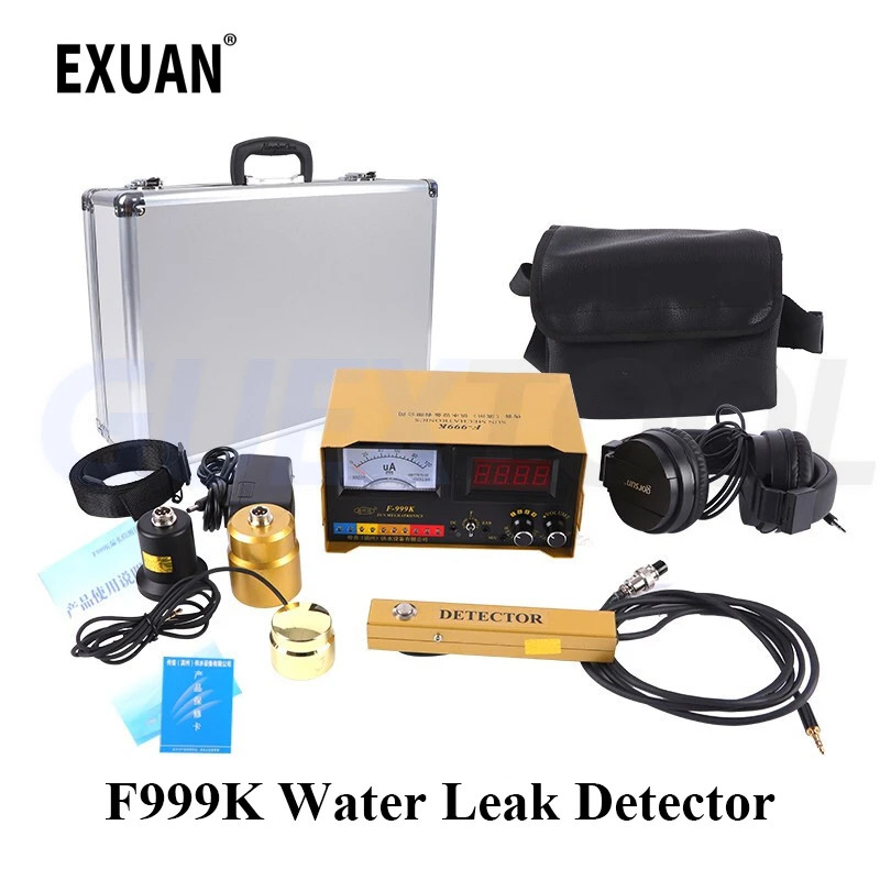 F999K Professional Water Leak Detector Pipe Leak Detection Instrument For Water Pipe Leakage Floor