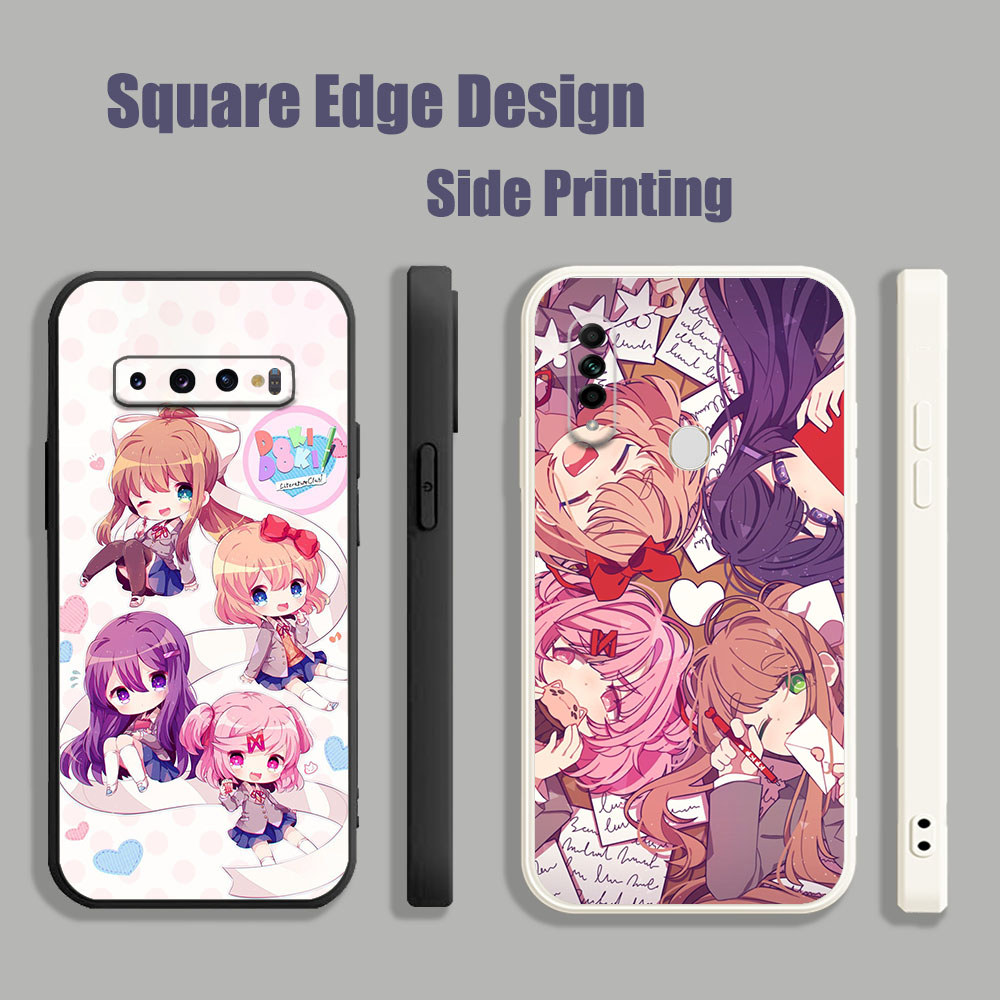 ปลอกสําหรับ Xiaomi POCO X3 PRO NFC M3 5G 11t 11 Lite DDLC Yuri Monika sayori natsuki BOW05 เคสโทรศัพ