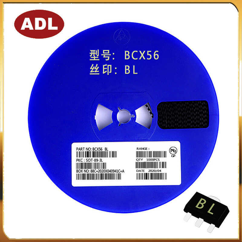ADL Audrey Patch Triode BCX56 Silk Printing BL SOT-89 Packing PNP Crystal ขายตรงจากโรงงาน
