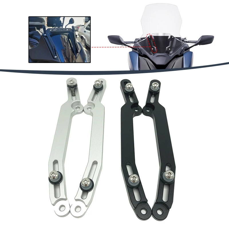 Motorcycle Windscreen Adjusters CNC Windshield Bracket Fit For HONDA FORZA750 Forza 750 Forza750 20
