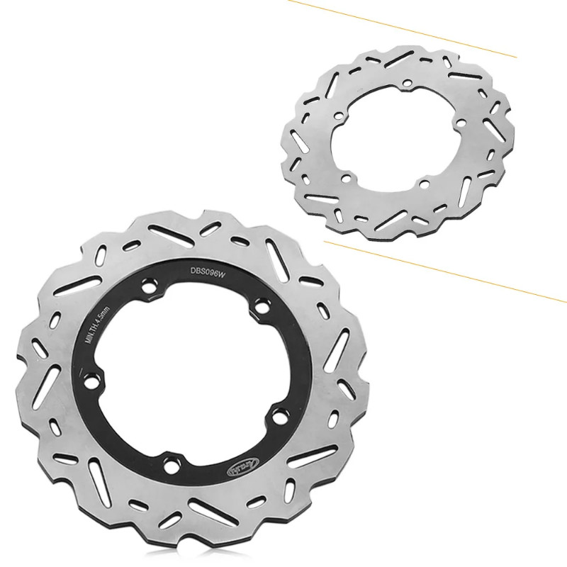 Motorcycle Brake Disc Rotor Rear For Honda CTX 700 700N DCT ABS & INTEGRA 750 & NC 750S 750X DCT &