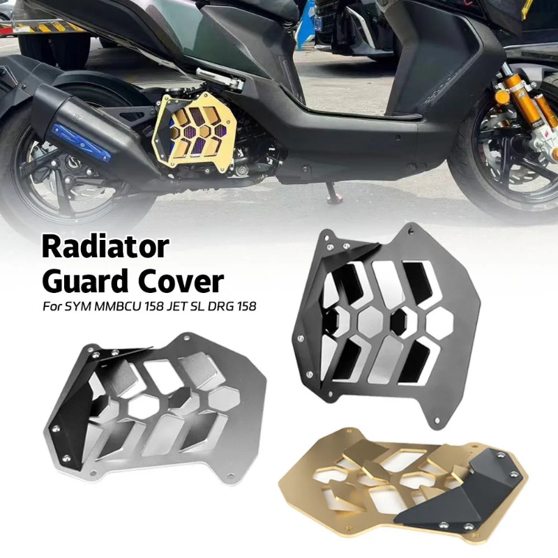 For SYM MMBCU 158 JET 158SL DRG 158 Motorcycle Accessories Radiator Guard Net Cooling Cover Grill C