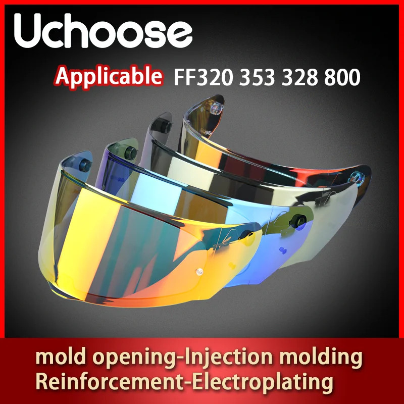 Visors For LS2 FF320 Stream FF353 Rapid FF328 FF800 Motorcycle Helmet Original Replace Extra Lens B