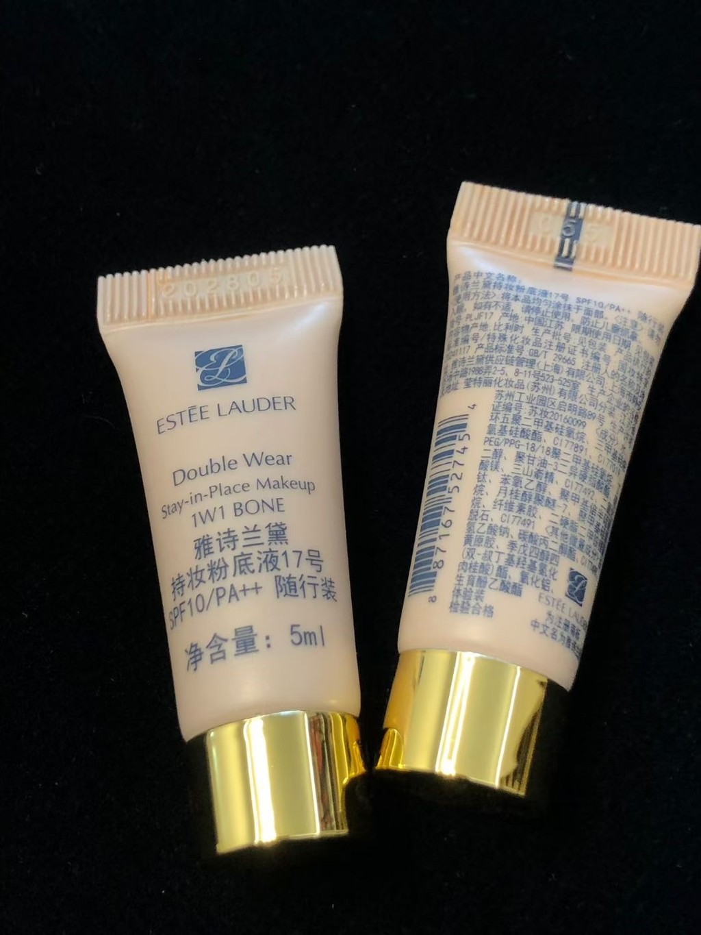 แฟชั่นขายตรงพิเศษ/45 Estee Lauder dw Liquid Foundation ตัวอย่างชุด 5 ชิ้น รุ่น Mingtong!บรรจุ 7มล * 