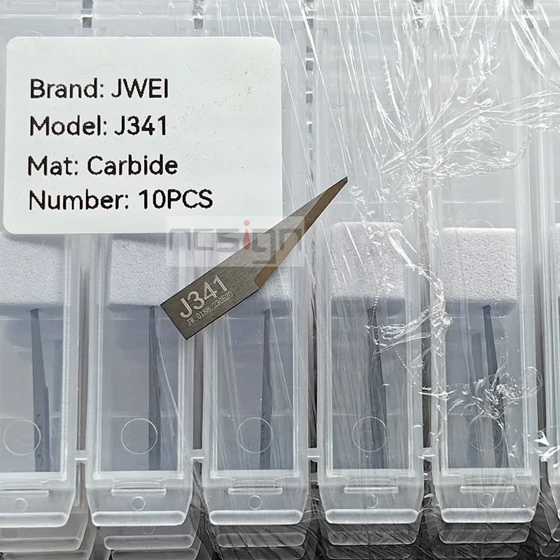 JWEI J341 J341-1 Oscillating Tangential Blade Tungsten Carbide Vibration Knife Cutter for Digital C