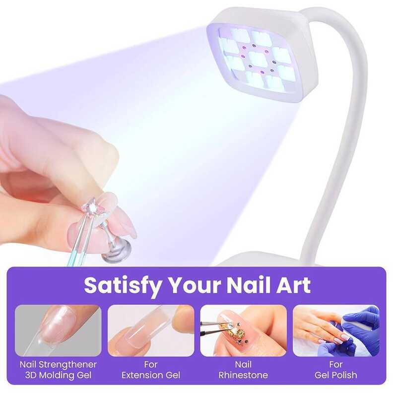C Rechargeable Sun Uv Led Nail Lamp Professial Uv Light For Gel Nails,Mini Nail Dryer Led Uv Light