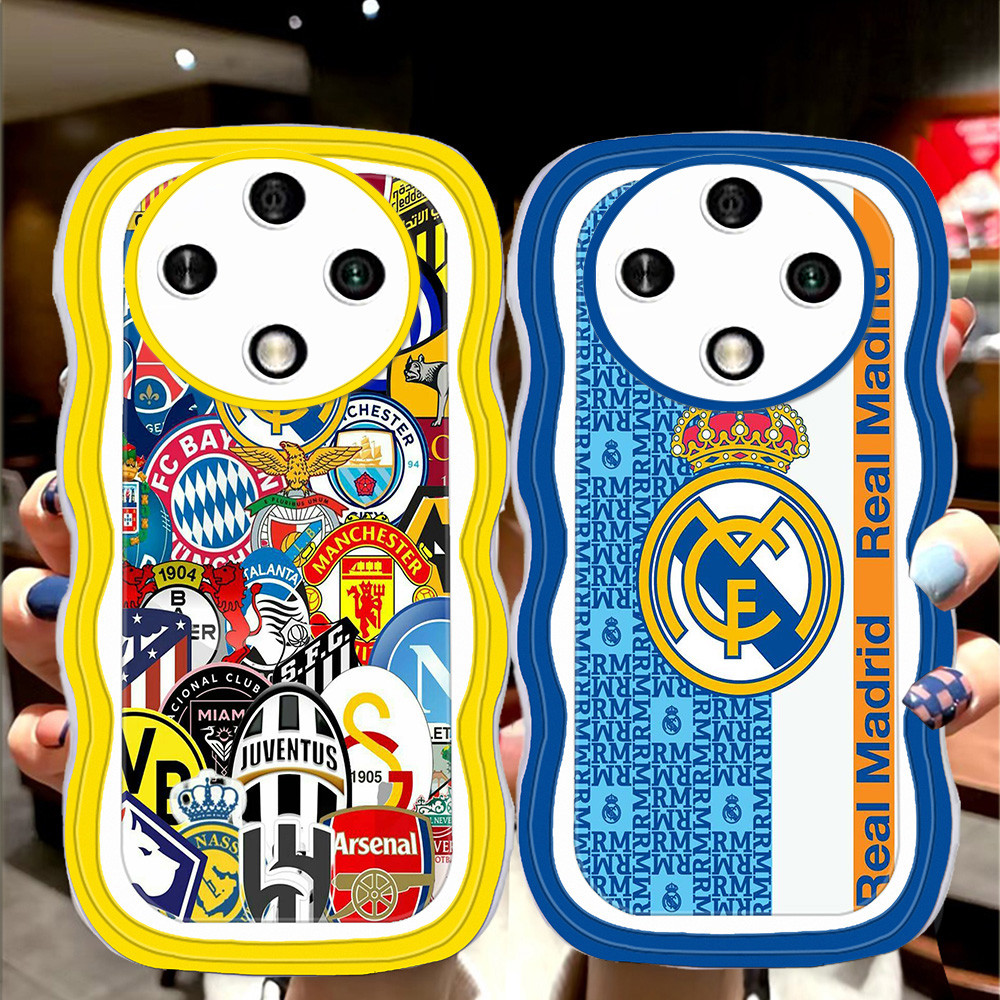 S-44 Real_Madrid Casing สําหรับ Tecno Spark GO1 30C GO1S 20C TPU โปร่งใส