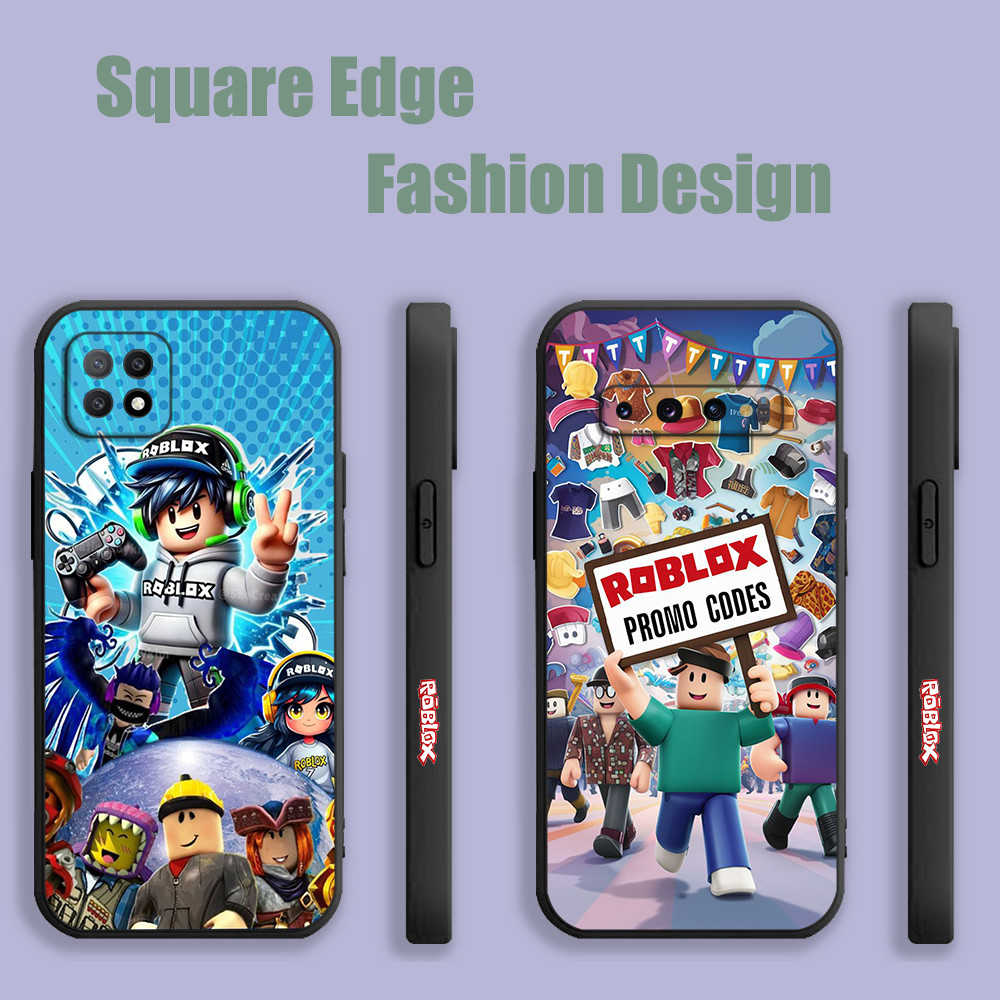 ปลอกสําหรับ Huawei Nova 9 Y70 Plus 90 Lite 70 X6 X8 P60 Pro X9A ROBLOX เกมน่ารักเพื่อน LCD10 เคสโทรศ