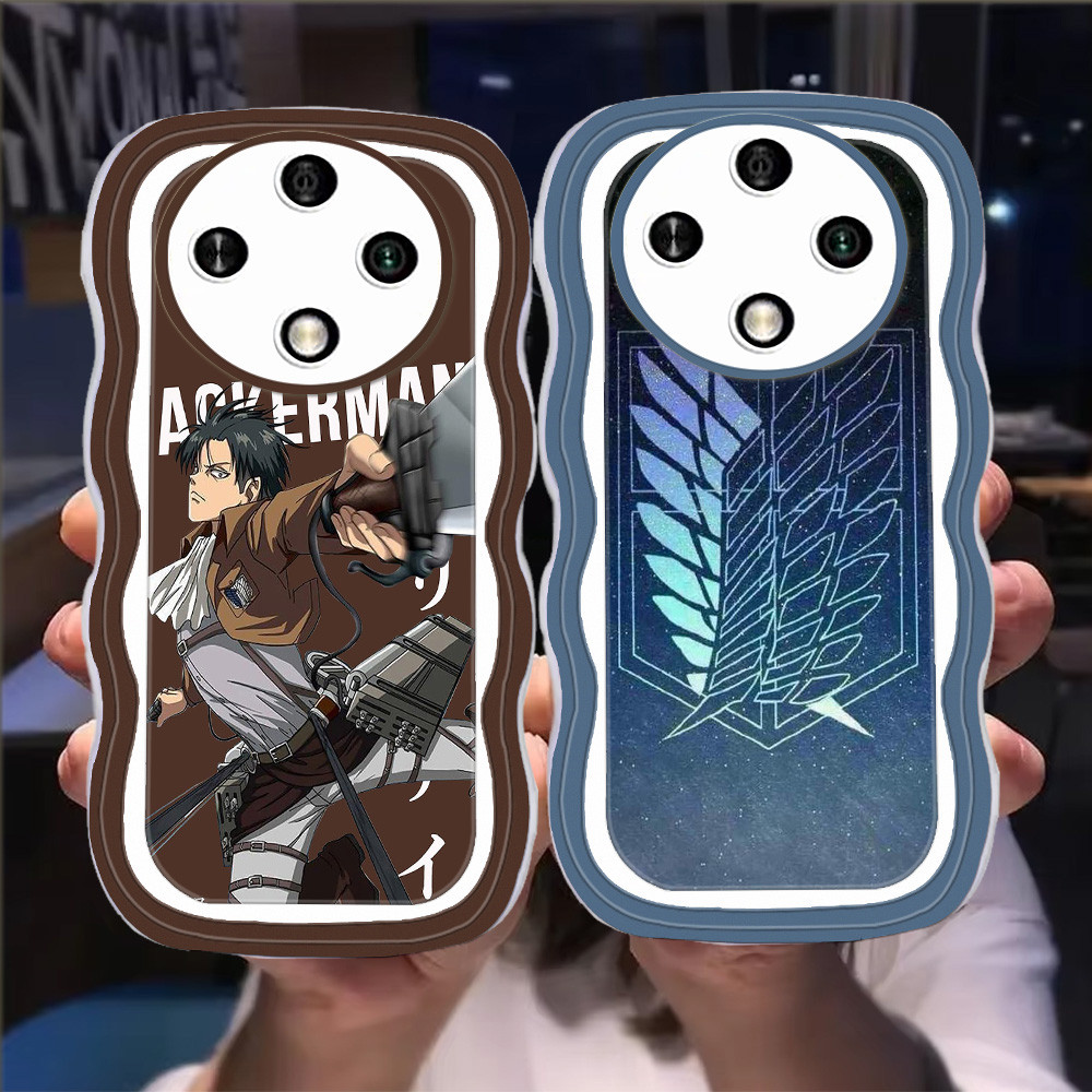 S-47 Attack on Titan Casing สําหรับ Xiaomi Redmi POCO C61 C75 A3X 14C A3 A4 TPU โปร่งใส