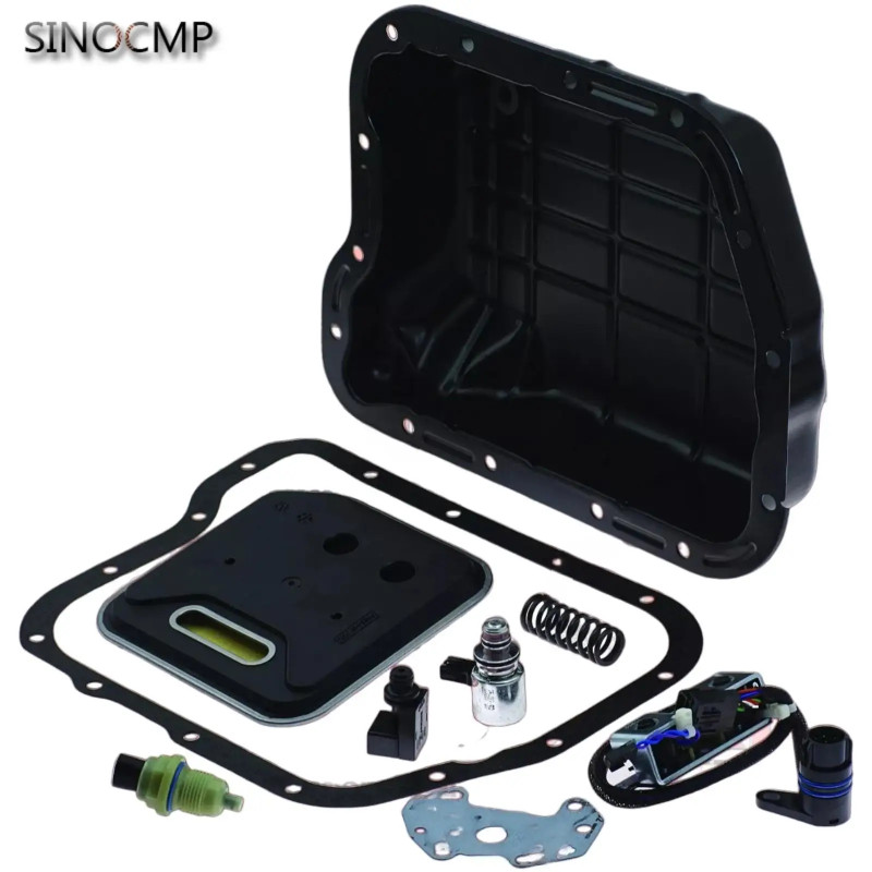 A518 46RE 47RE 48RE Transmission Solenoid Set Oil Pan Filter Kit 2000-up 22955A 22958 22832A 22765C