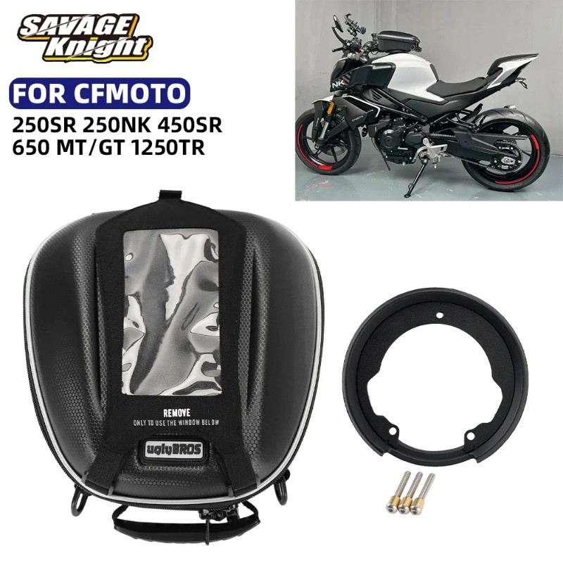 450SR Tank Bag For CFMOTO 250NK 250SR 650MT 650GT 1250TR 450SR 800MT 2024 Motorcycle Luggage Saddle
