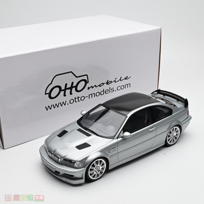 OTTO 1: 18 BMW E46 M3 GTR STREET 354 2001 โมเดลรถเรซิ่นผลิตภัณฑ์สําเร็จรูป