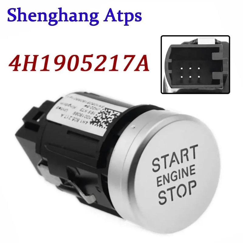 Engine Start Stop Switch Push Button 4H1905217A 4H1 905 217 A For Audi A8 S8 Quattro 2010-2017
