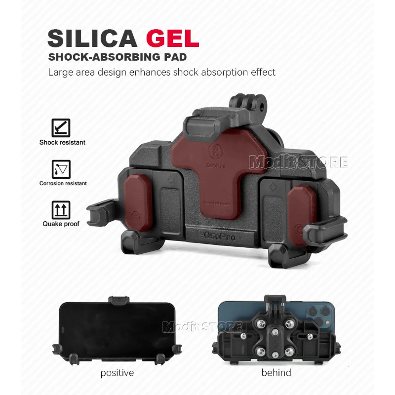 For Aprilia SR GT200 GT 200 Sr Gt200 2022 2023 Motorcycle GPS Navigation Holder Phone Bracket Shock