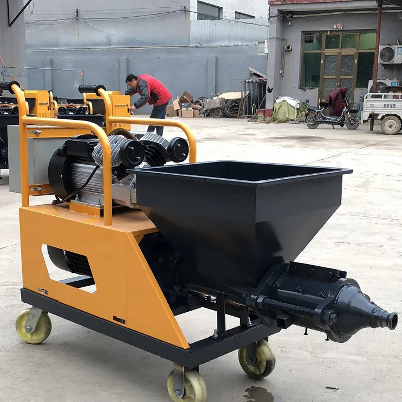 Cement Mortar Spray Machine Stone Paint Plaster Wall Automatic Spray Machine Electric Cement Mortar