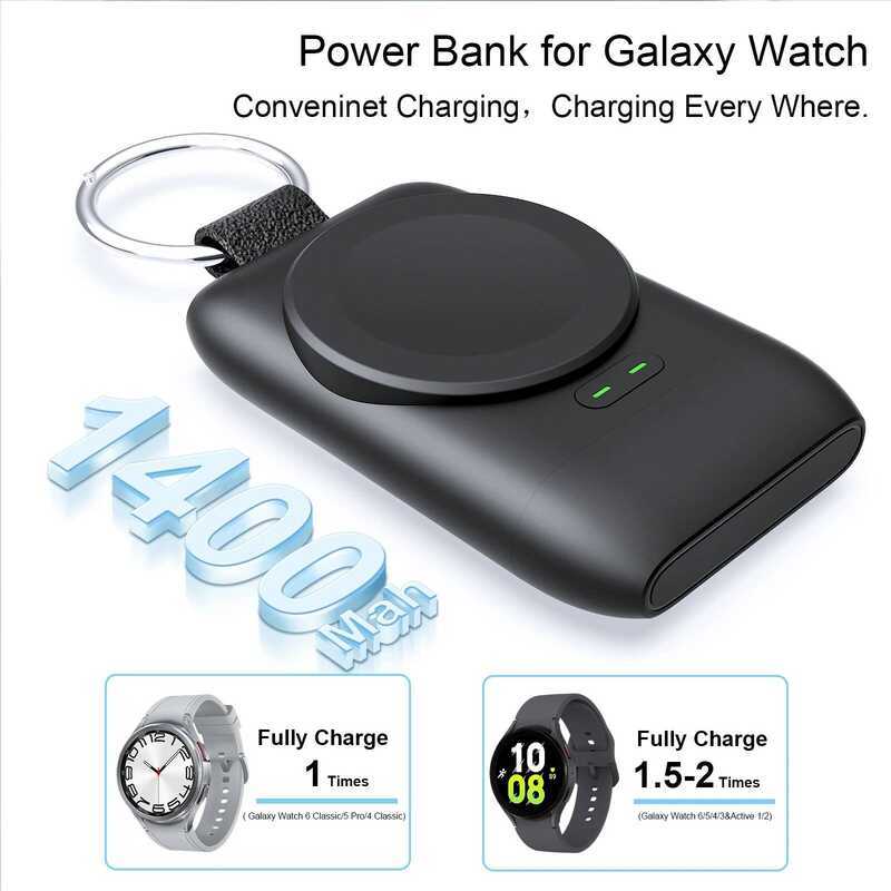 C Charger For Galaxy Watch 6 Classic Charger Portable Charging For Galaxy Watch 6/6 Classic/5/5 Pro