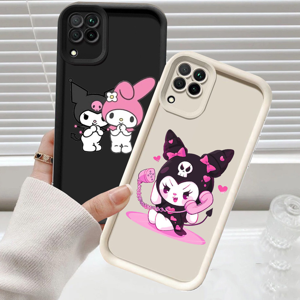 CH36 K_uromi Soft Casing สําหรับ Samsung Galaxy A22 A12 5G เคสป้องกัน