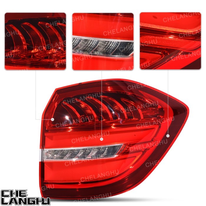 LED Tail Light For Benz GLS X166 GLS 350d GLS400 GLS500 AMG GLS 63 2015 2016 2017 2018 2019 Car Acc