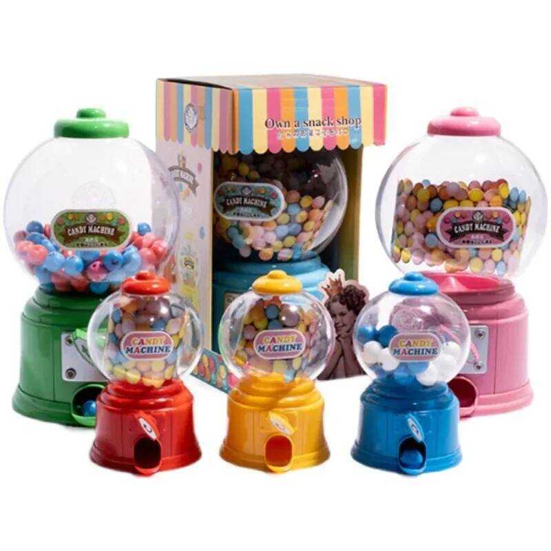 C Children Candy Machine Candies And Sweets Piggy Bank For Kids Candy Dispenser Boys Girls Gumball