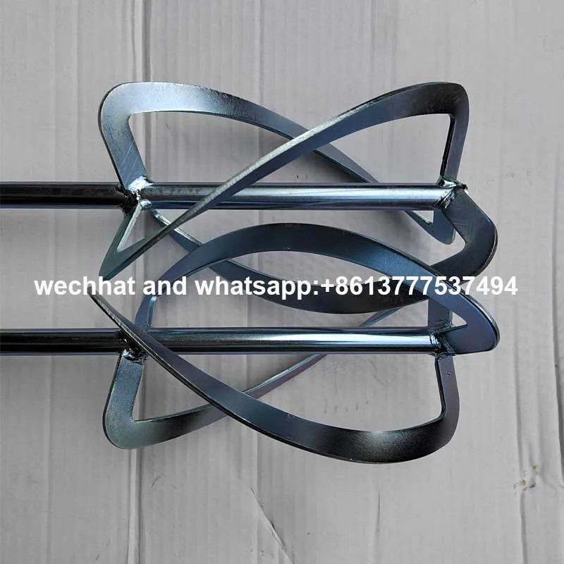 electric Double Shafts Paddle hand paint mixer concrete mixer putty mixer cement mixer mortor mixer