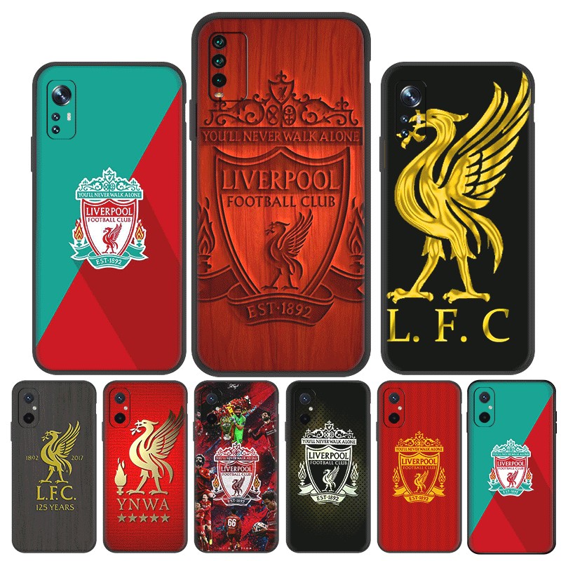 Redmi 6 6A Pro 7 7A 8 8A 9 9A 9C 9T NFC เคสโทรศัพท์ TPU ฝาครอบป้องกันแบบนุ่ม Liverpool Club (P6-2)