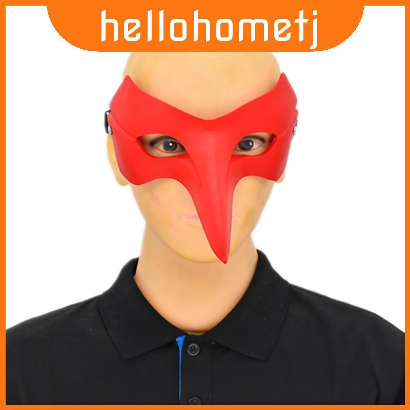 Goro Akechi หน้ากากเรซินครึ่งหน้าสําหรับเหตุการณ์ต่างๆฉลองงานปาร์ตี้และ