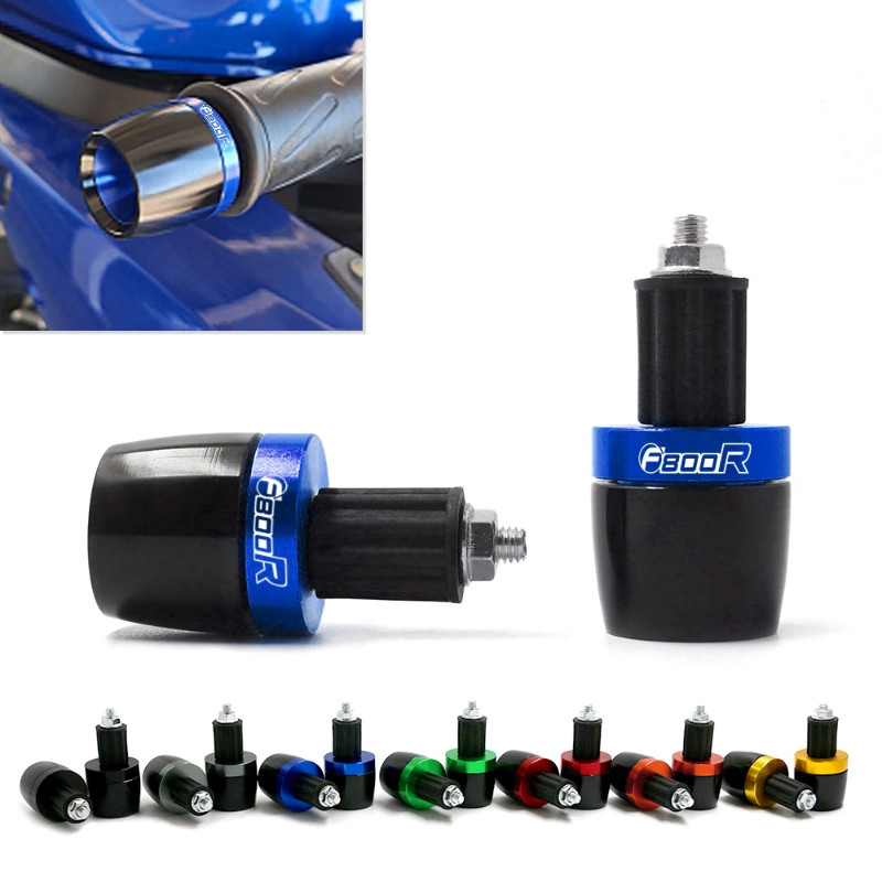 For BMW F800R F 800R F800 R F 800 R 7/8" Motorcycle CNC Handlebar Grips Ends Universal Handle Bar C