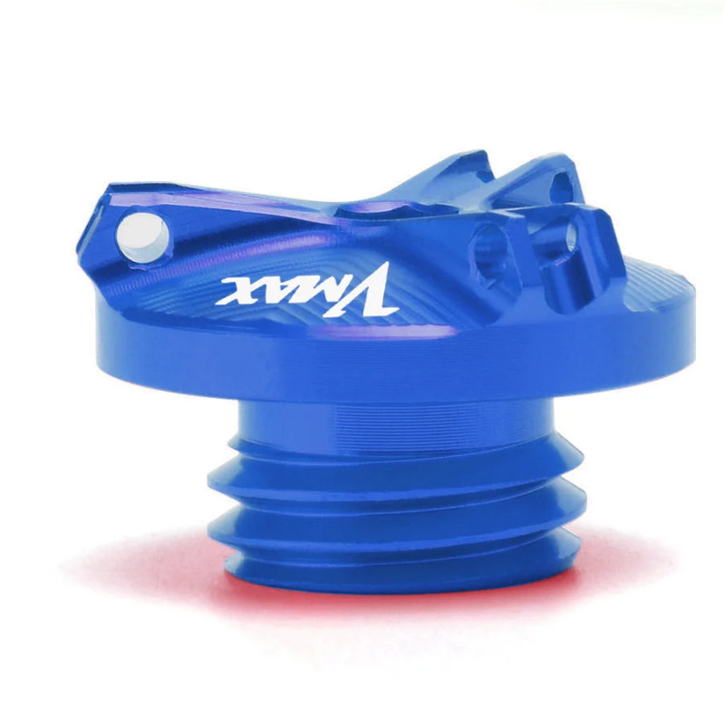 For YAMAHA VMAX 1200 VMAX1200 VMAX-1200 Motorcycle CNC Aluminum Oil Filler Cap Cover