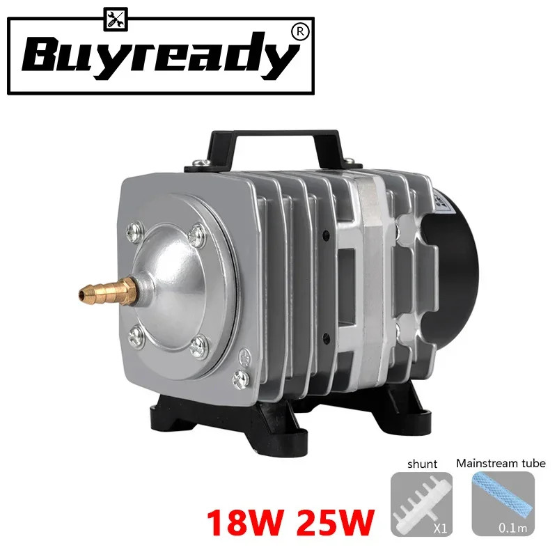 220V 18W 25W Nisei ACO Electromagnetic Oxygen Pump Fish Tank Oxygen Pump Aerator Pond Oxygen Pump A