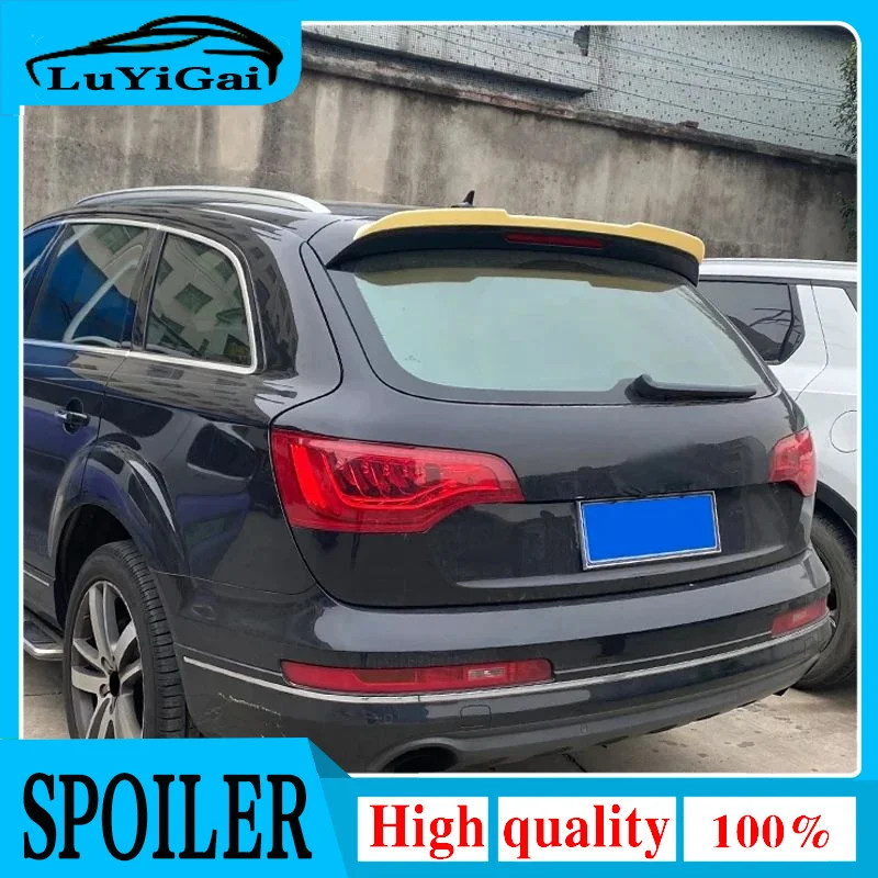 Car Spoilers Factory ABS Rear Window Roof Spoilers For Audi Q7 4L 2009 2010 2011 2012 2013 2014 201