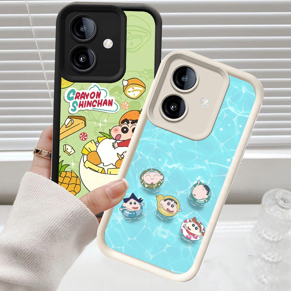 CH51 Crayon Shin-Chanปลอกอ่อนสําหรับRealme 14 14X 14T OPPO A79 C35 C31 Narzo 50A Prime 5Gป้องกันกรณี