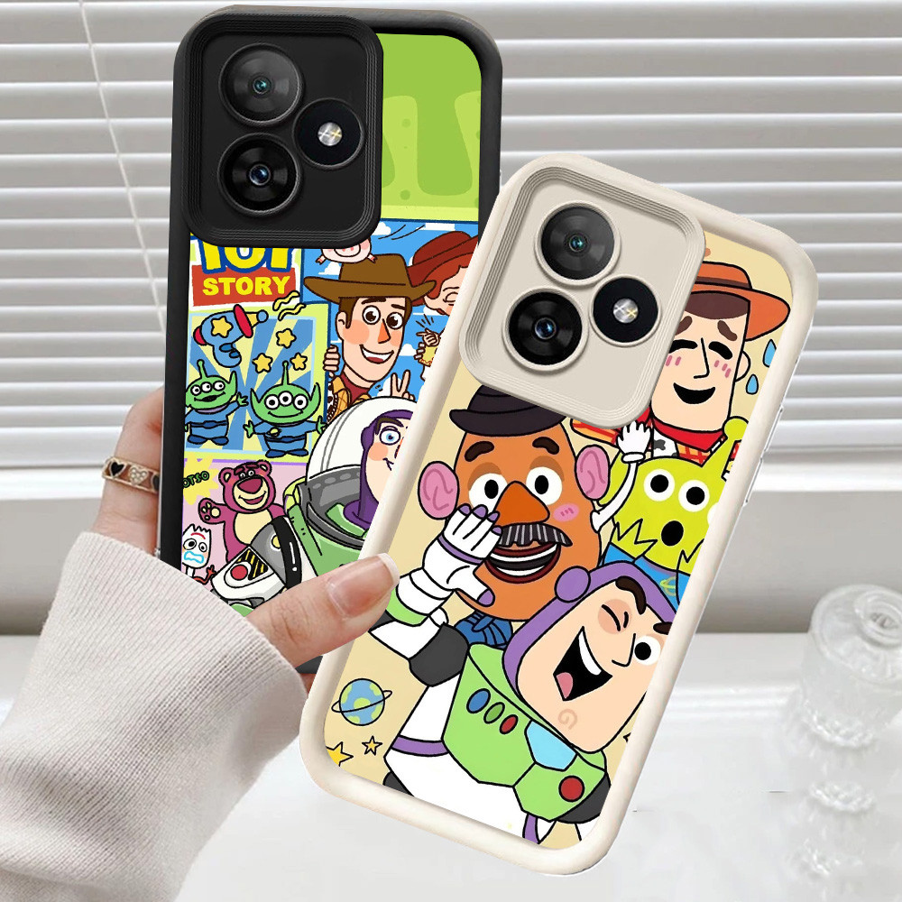 CH57 Toy Story Soft Casing สําหรับ Realme C53 Note 50 60 C61 C51 เคสป้องกัน