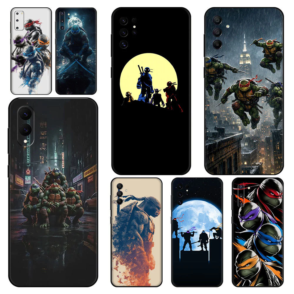 เคสโทรศัพท์ TPU ลายเต่านินจา สำหรับ Samsung M20 M23 M30S M21 M31 M34 M35 M40 M51 M54 F54 M55 M62