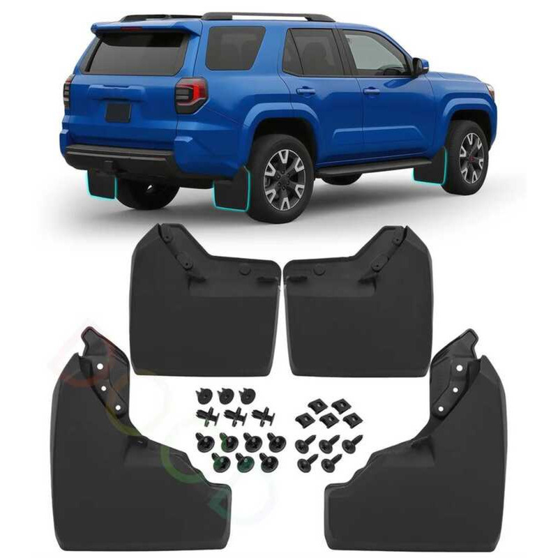 Mud Flaps Fit สําหรับ Toyota 4Runner 2025 2026 4runner limited sr5 trdsport platinum Muds อุปกรณ์เสร