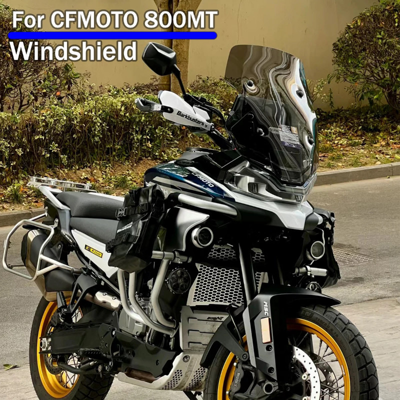 New 800MT Windshield For CFMOTO 800MT 51CM/56CM  Windshield Motorcycle Front Windshield Heightened