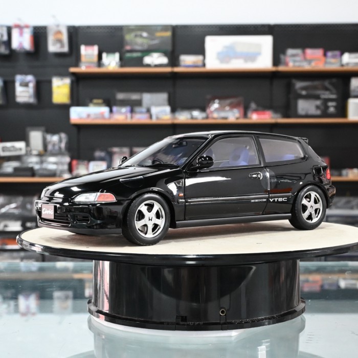 LCD 1: 18 Honda Civic Type R EG6 Civic Mk5 โมเดลรถอัลลอยเปิดเต็ม