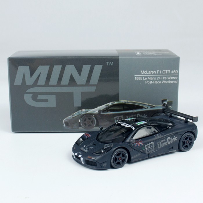 MINIGT 1: 64 MINIGT F1 GTR #59 1995 Le Mang 24Hr โมเดลรถอัลลอย
