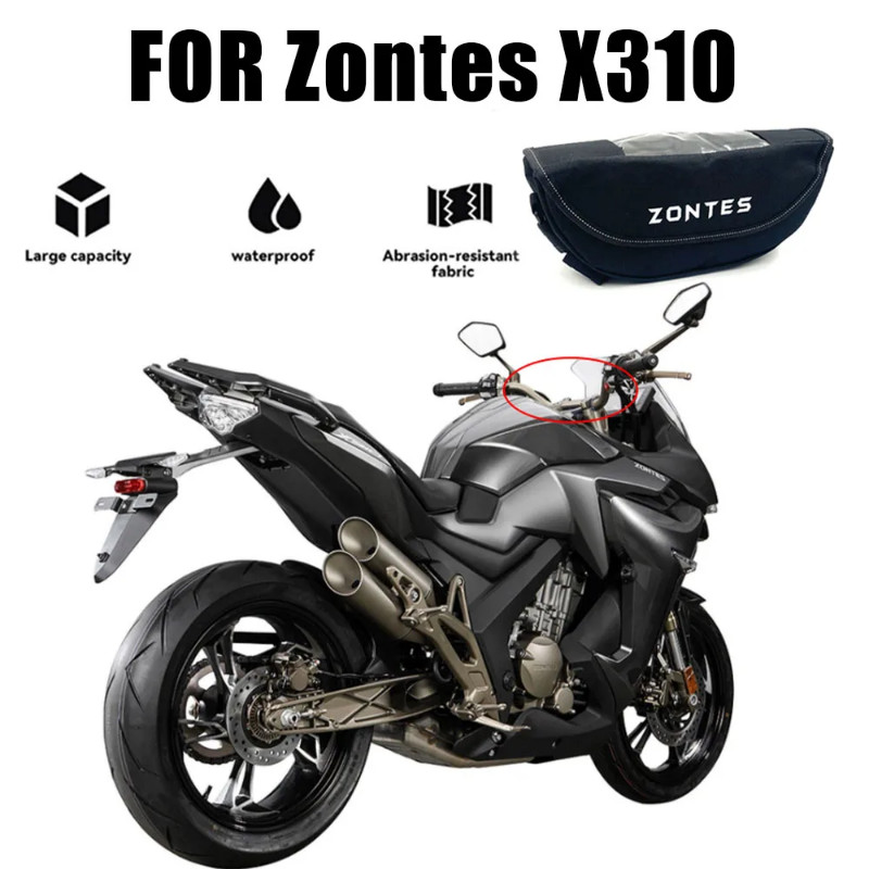 FOR Zontes X310 310X 310X1 310X2 310 X1 X2 Motorcycle Waterproof Bag Navigation Universal Motorbike