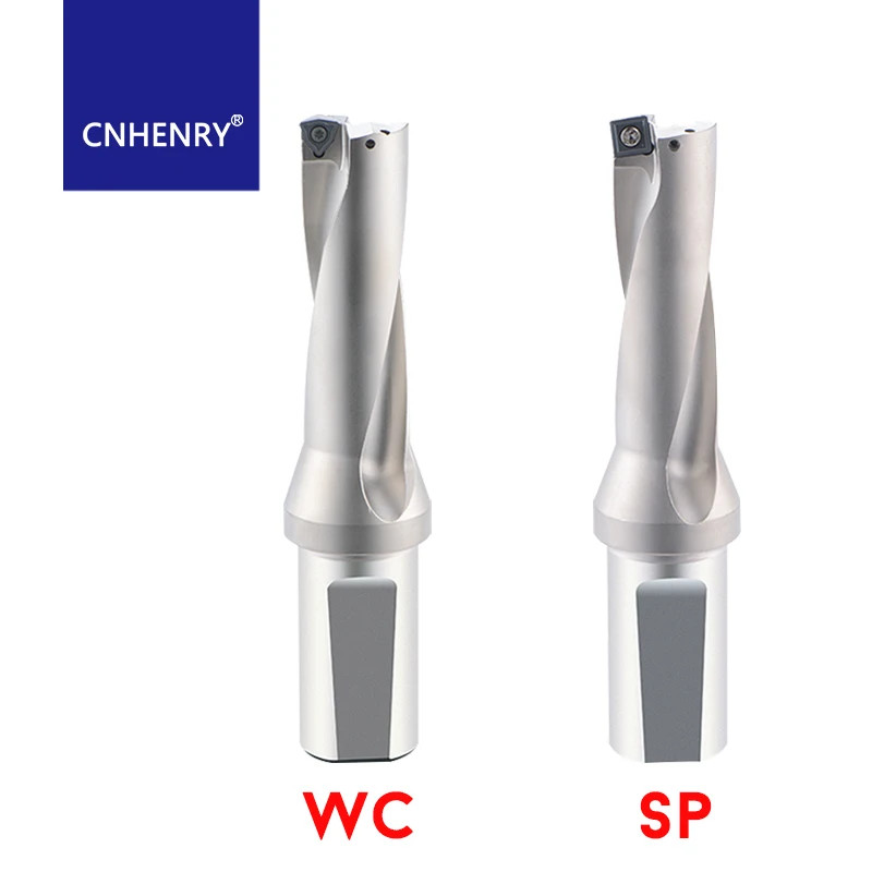 CNC U Drill 13mm-50mm SP/WC Type U Drill 2D 3D 4D Depth Fast Drill Bit Lathe Tool Water Jet Lathe H