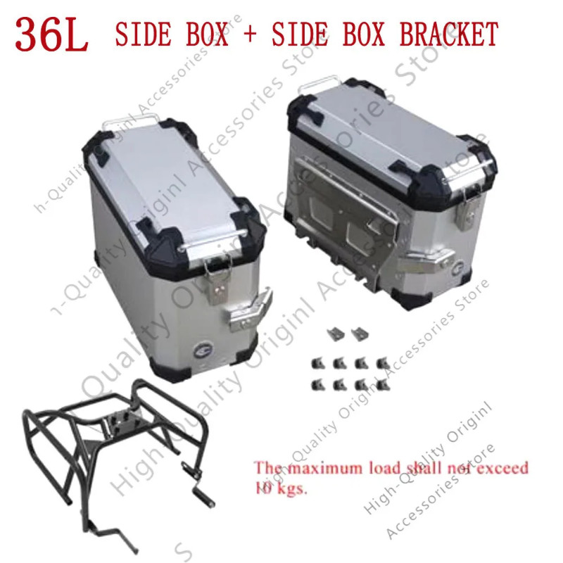 Fit ZONTES X310 Motorcycle Aluminum Luggage Panniers Saddlebag Box For Zontes ZT310X / ZT310X1 / ZT